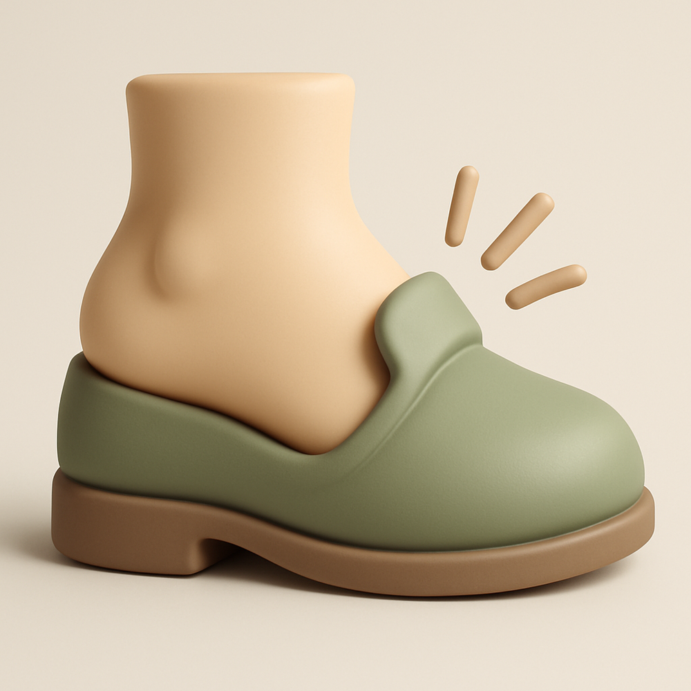 Ícone Calçados Apertados