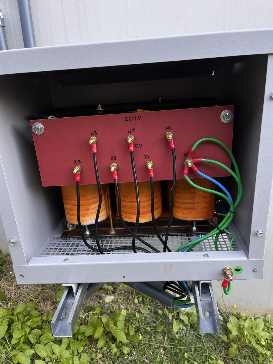 Transformador elevador 400Volts para carregadores Wallbox AC de 22kW