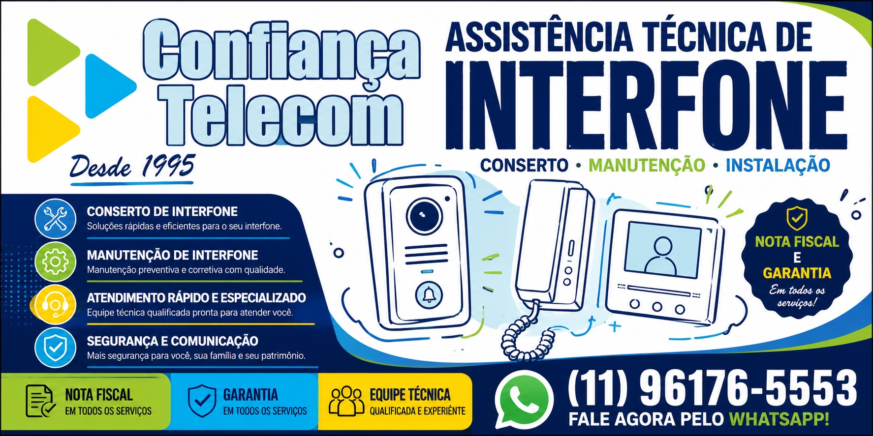 Assistência Técnica de Interfone
