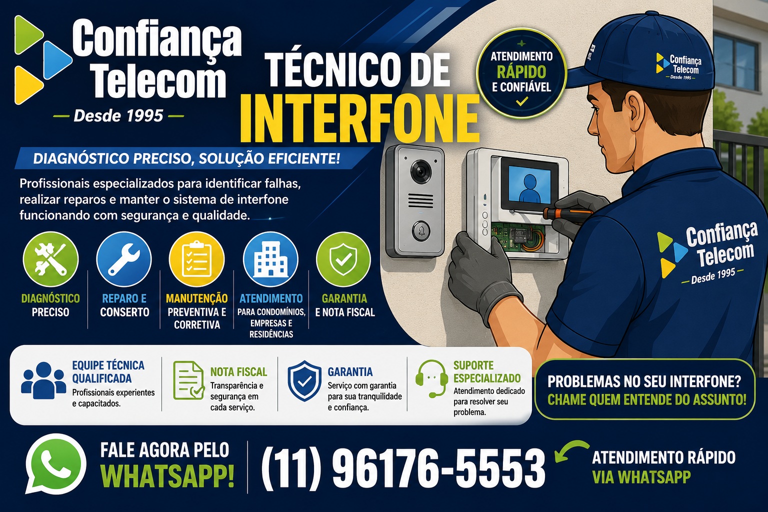 Conserto de Interfone