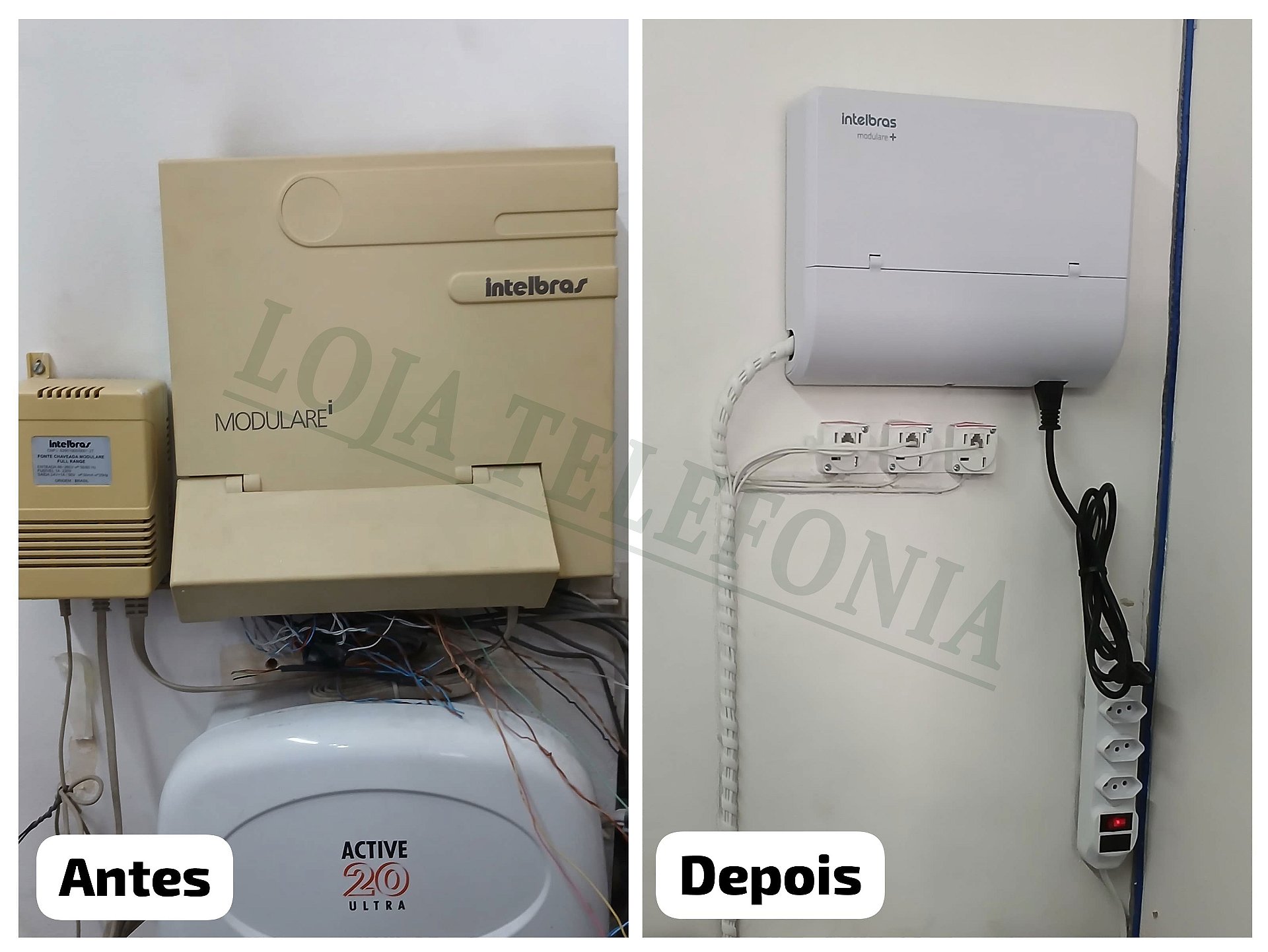 Instalação de PABX