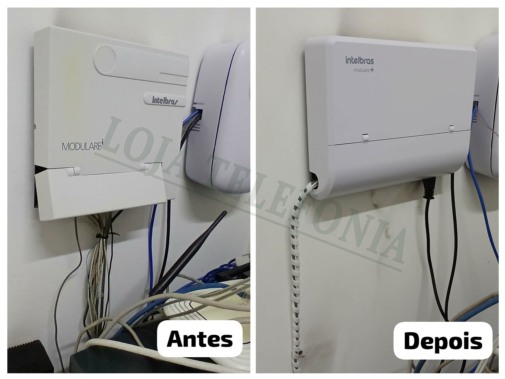 Instalação de PABX