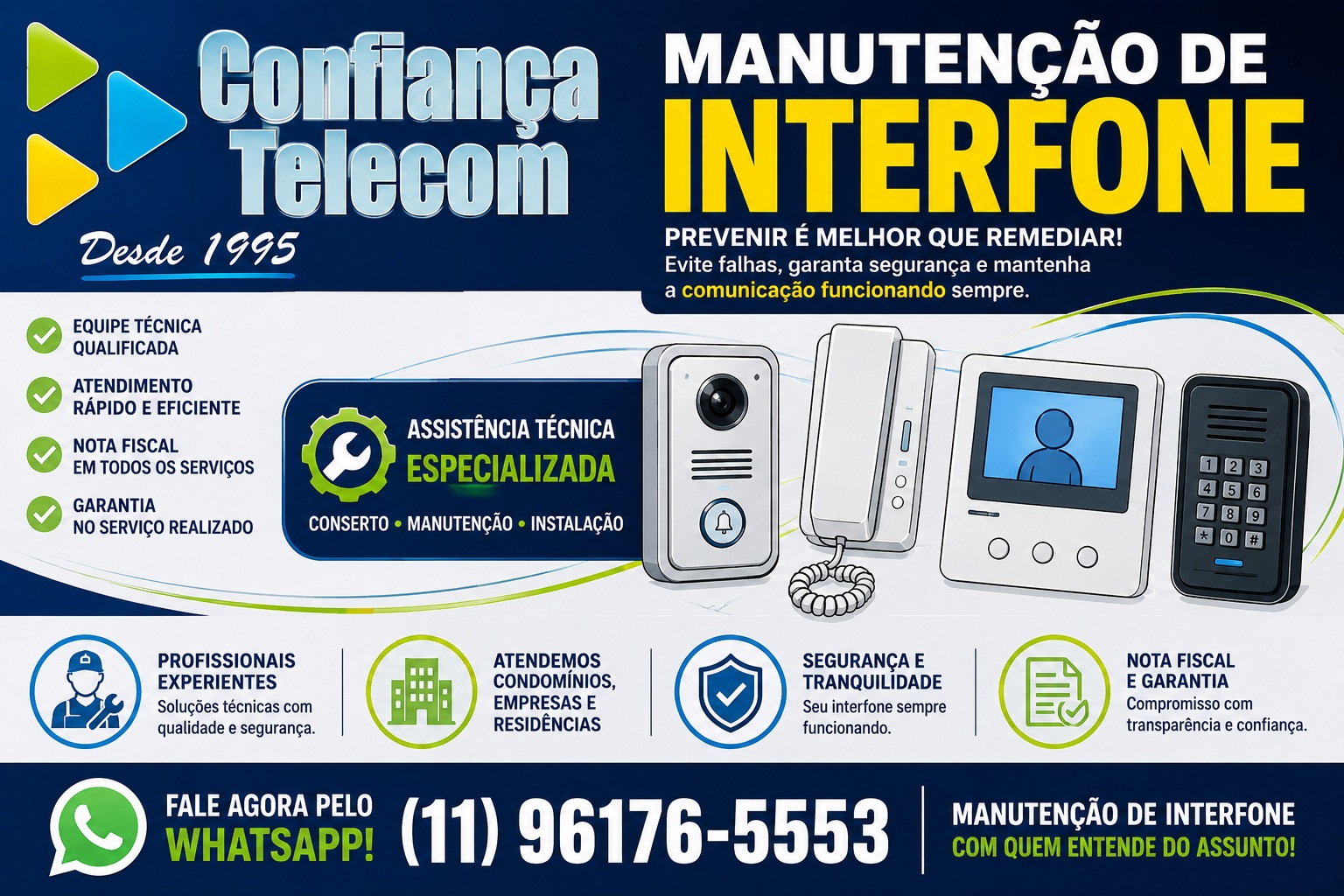 Manutenção de Interfone