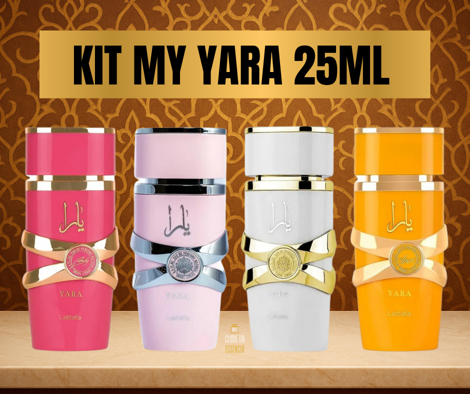 Kit My Yara 25ml – Lattafa Perfumes – Eau de Parfum Feminino