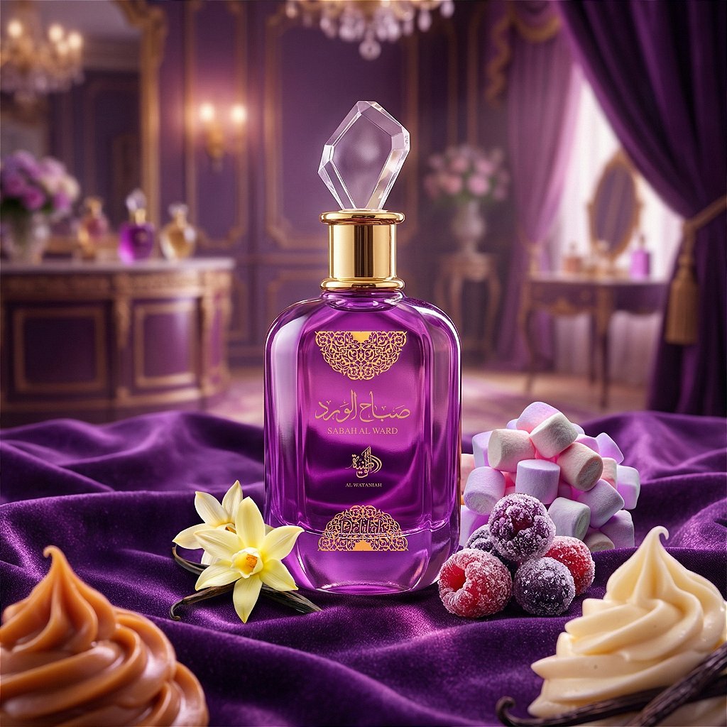 香水(女性用) Sabah Al Ward Eau de Parfum Delilah Perfume Sabah Al Ward Delilah Eau de Parfum Feminino 100ml