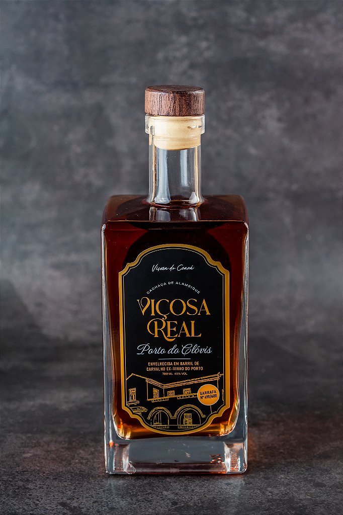 Cachaça Viçosa Real Porto do Clóvis 700ml – Edição Limitada