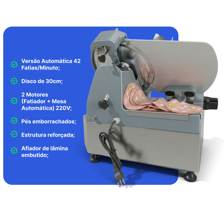 Acessórios Fatiador de Frios Automático Sebem