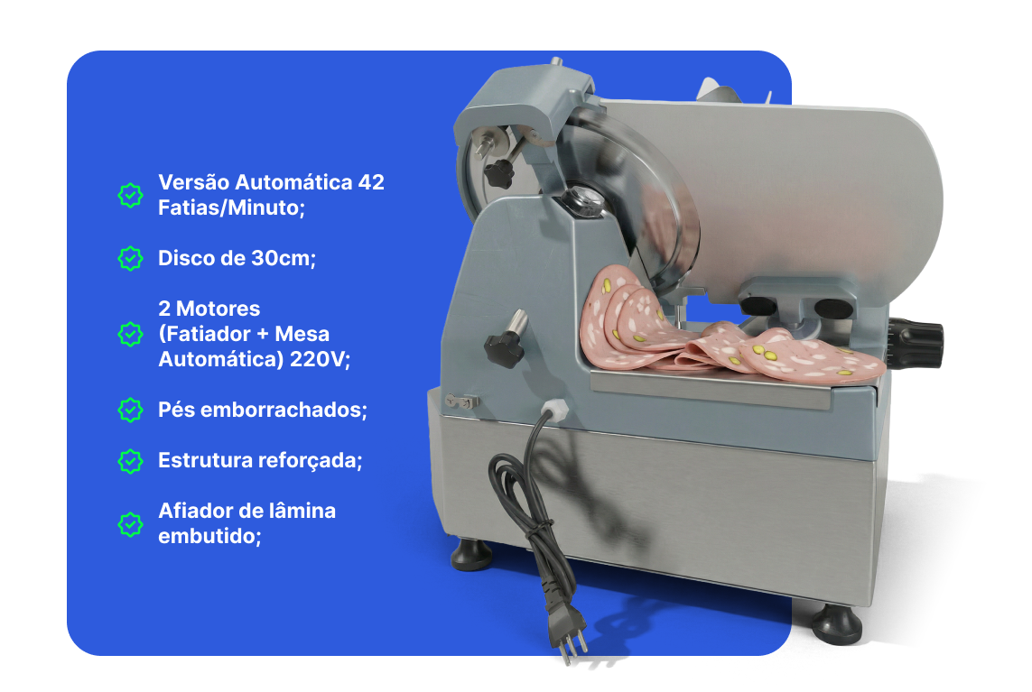 Acessórios Fatiador de Frios Automático Sebem