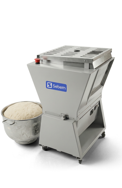 Descrição Amassadeira Masseira Sovador de Massa Pão Pizza 25 Kg Sebem Semi Rápida Basculante