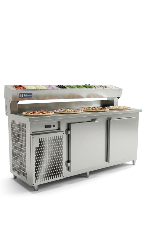 Descrição Condimentadora Pizzaria Refrigerada 11 Cubas Sebem