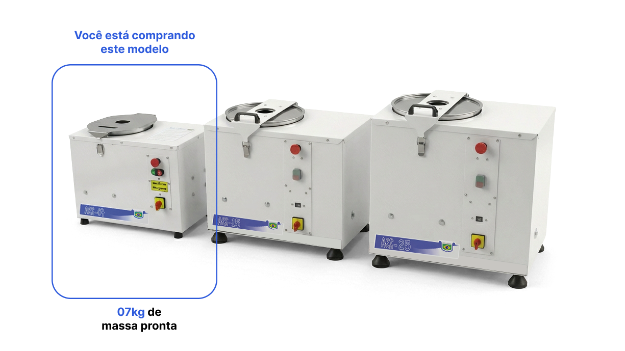 Linha completa Amassadeiras Sebem