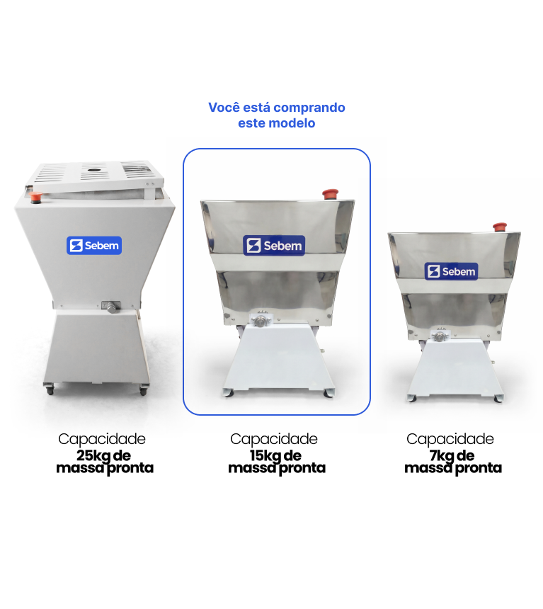 Linha completa Amassadeiras Sebem