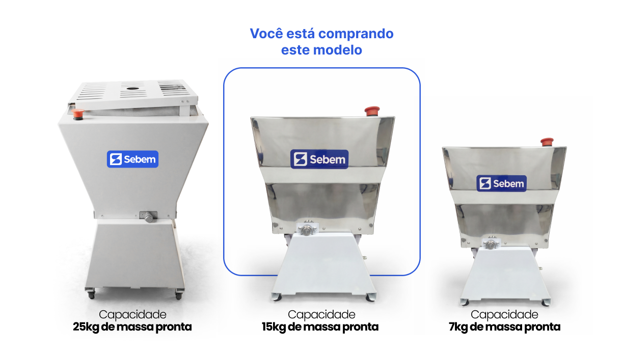 Linha completa Amassadeiras Sebem