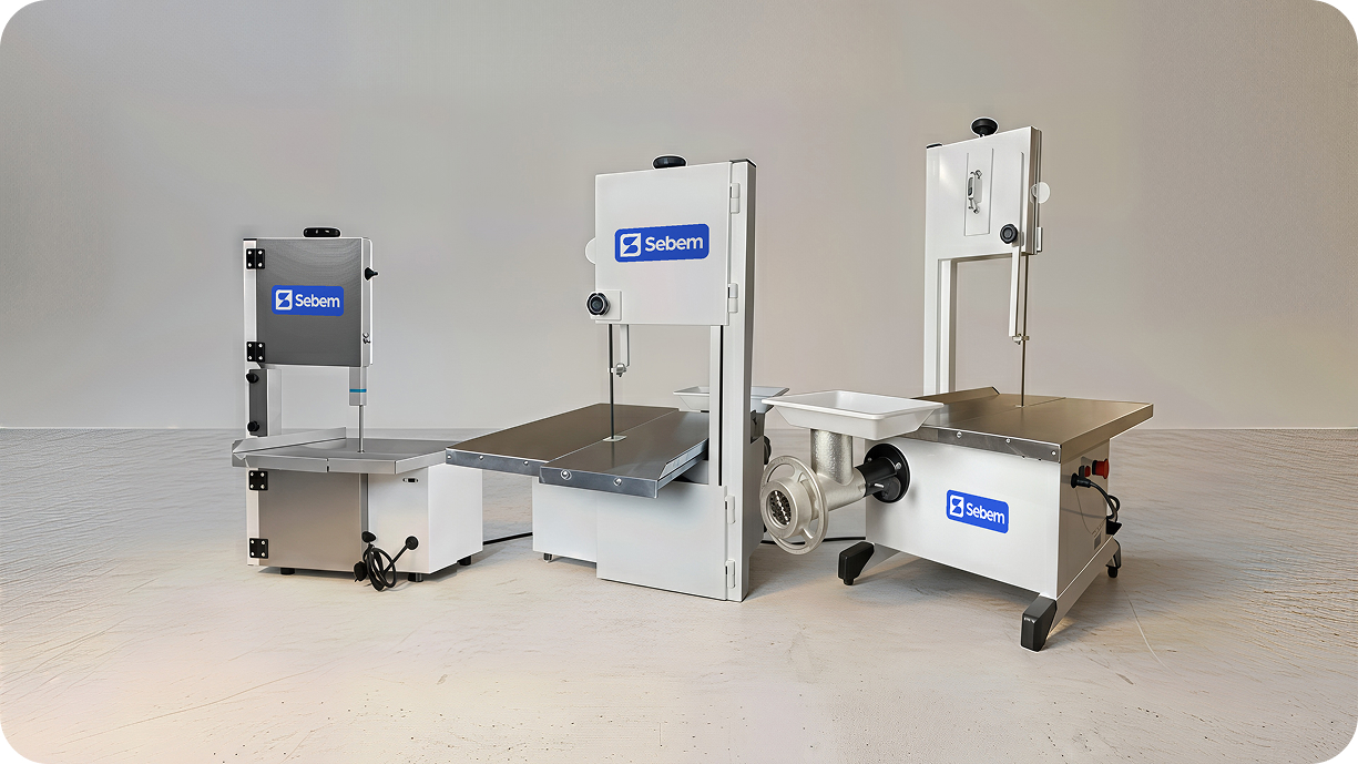 Linha completa mini serra fita Sebem