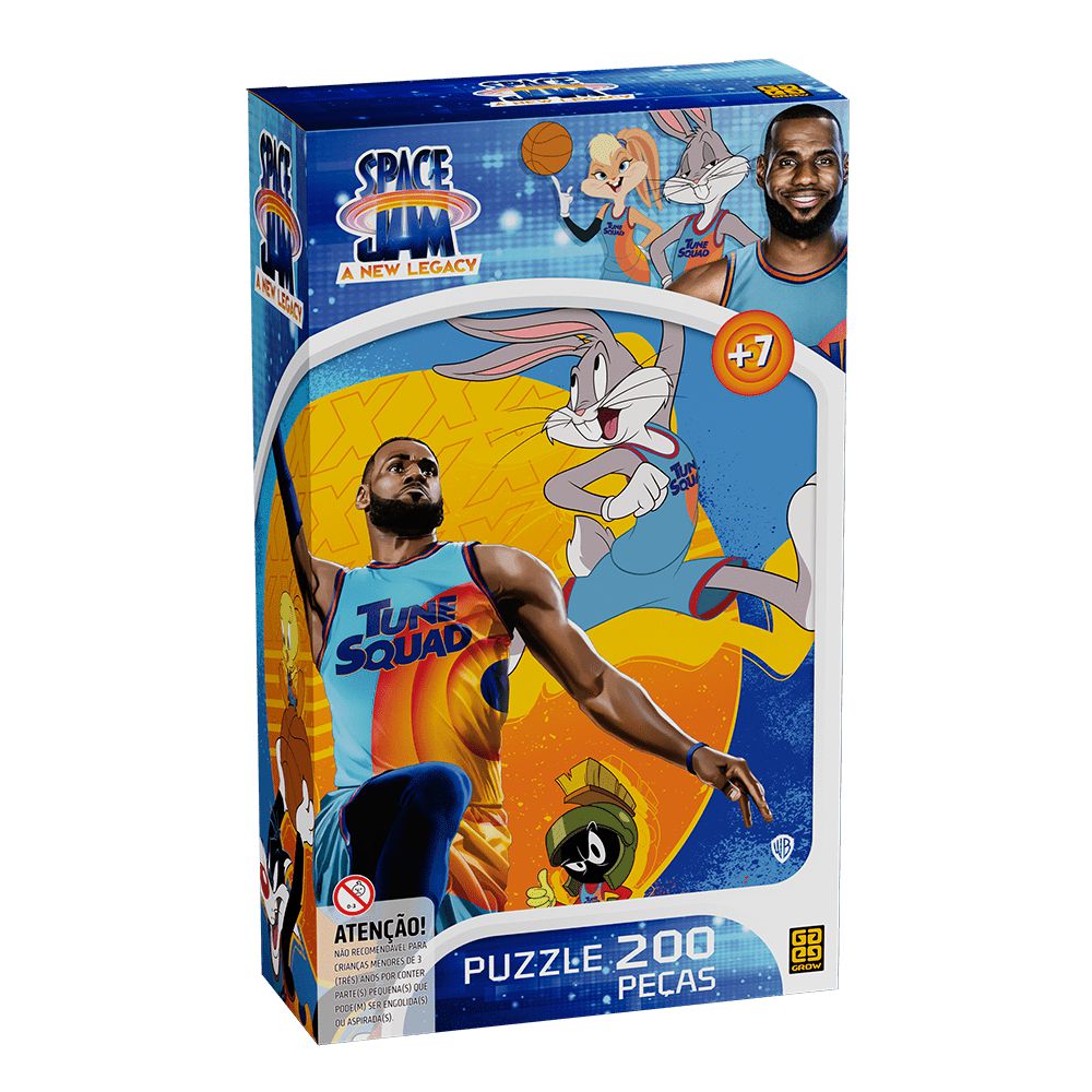 Quebra-Cabeça Space Jam 200 Peças - Oncube: os melhores cubos