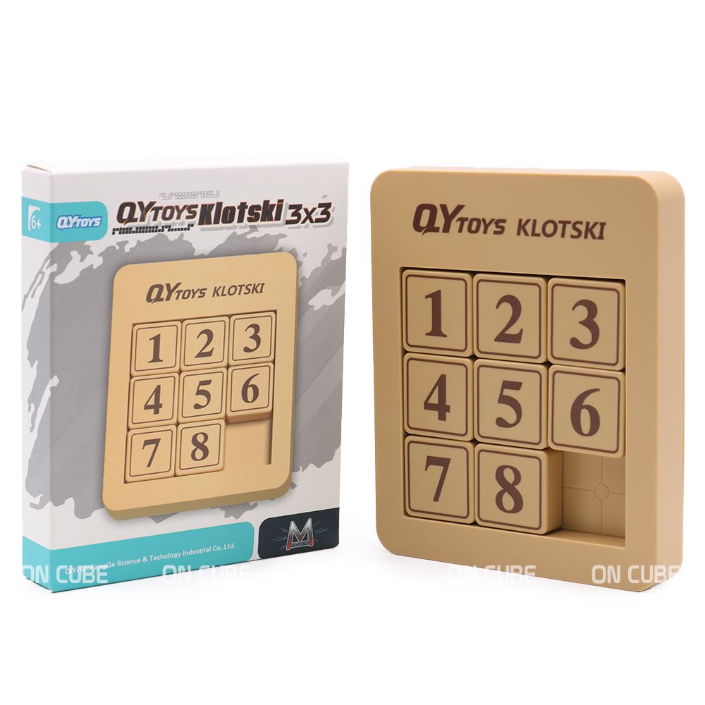 Puzzle Numérico Sliding Klotski Qiyi Magnético - 3x3 - 8 números