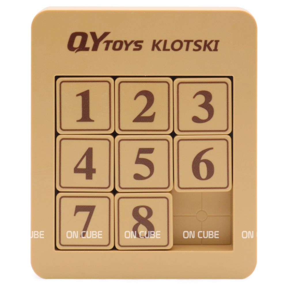 Puzzle Numérico Sliding Klotski Qiyi Magnético - 3x3 - 8 números