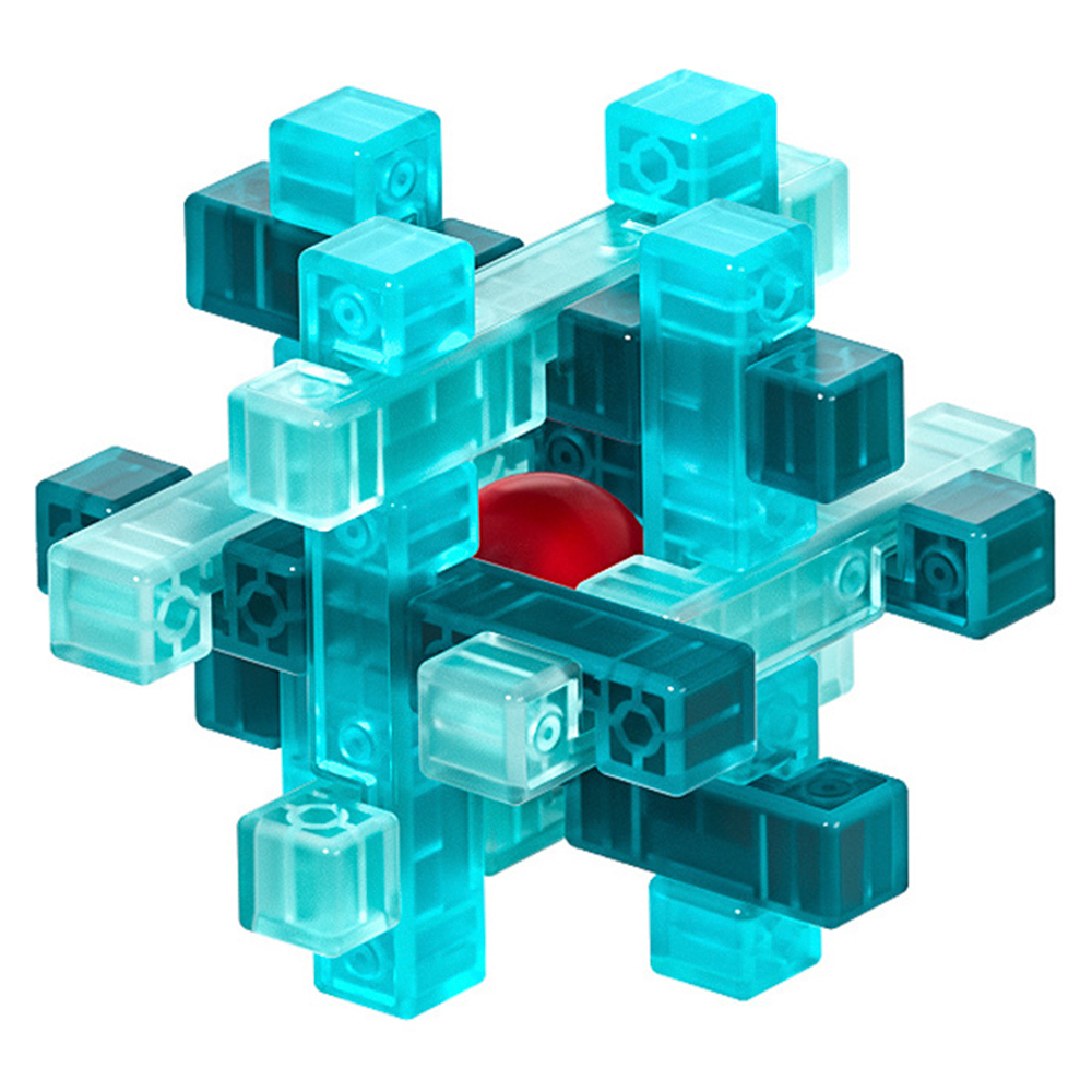 Puzzle Kong Ming Lock Qiyi - Ball in the Cage - Celadon - Oncube