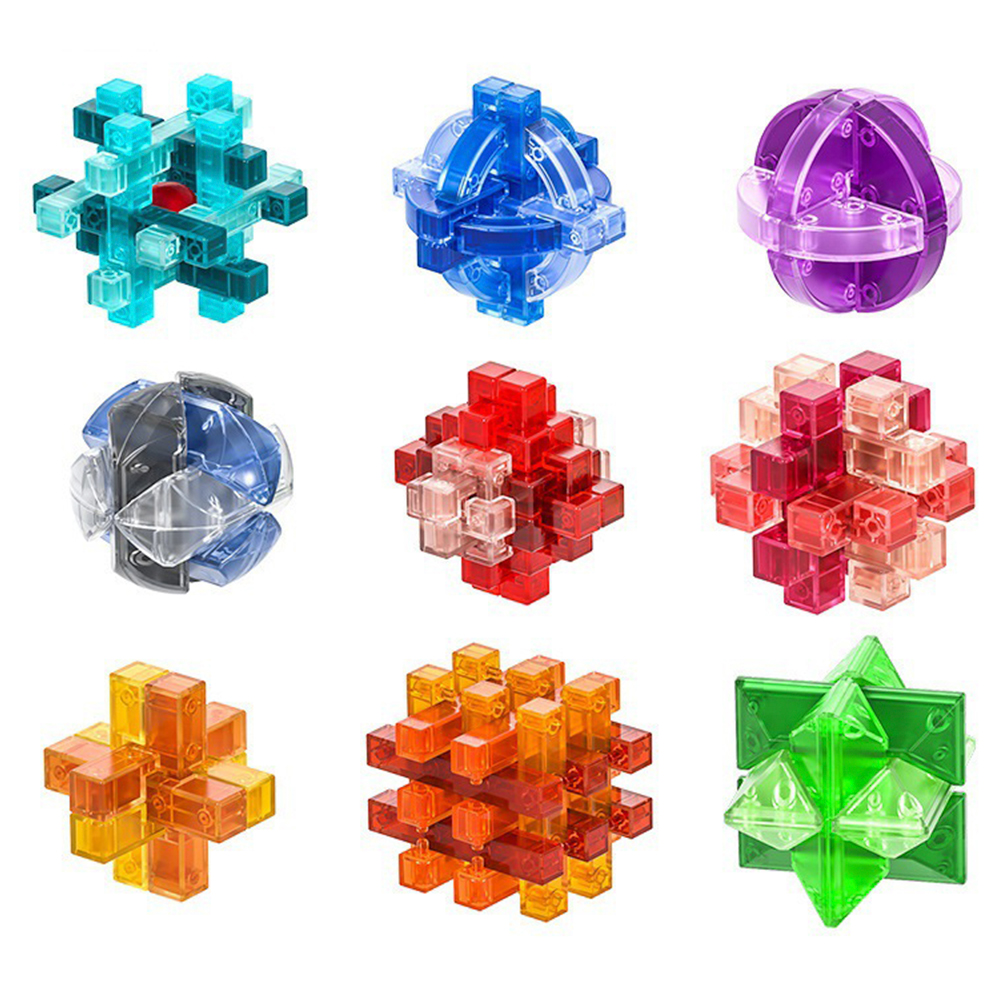 Box 9 em 1 - Puzzle Kong Ming Lock Qiyi - Oncube: os melhores