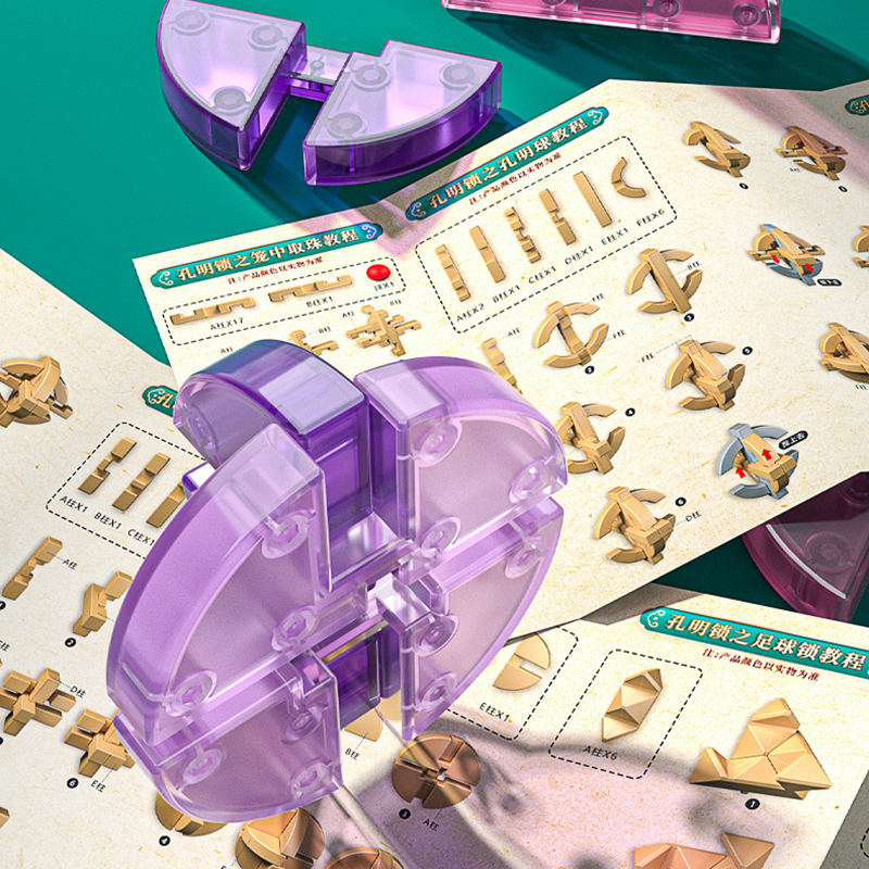 Box 9 em 1 - Puzzle Kong Ming Lock Qiyi - Oncube: os melhores