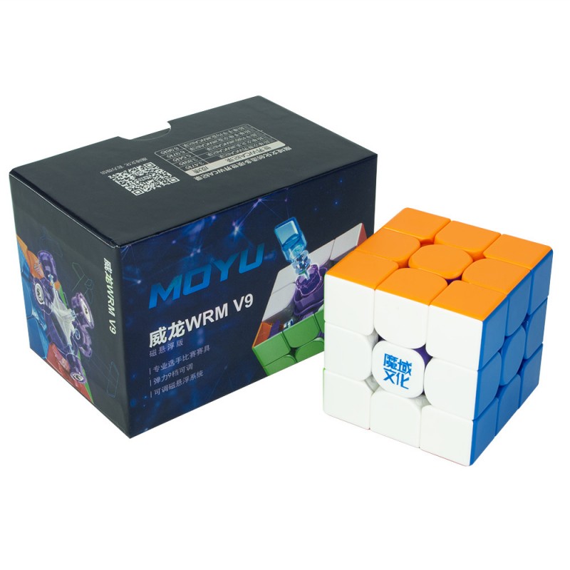 めいよ③ Cubo Mágico 3x3x3 Moyu Weilong WRM V9 - Maglev + Magnético