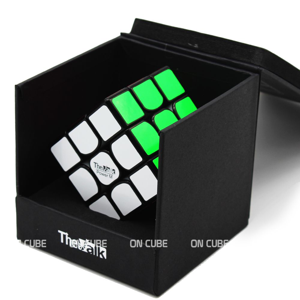 Cubo Mágico 3x3x3 The Valk Power M Preto - Oncube: os melhores