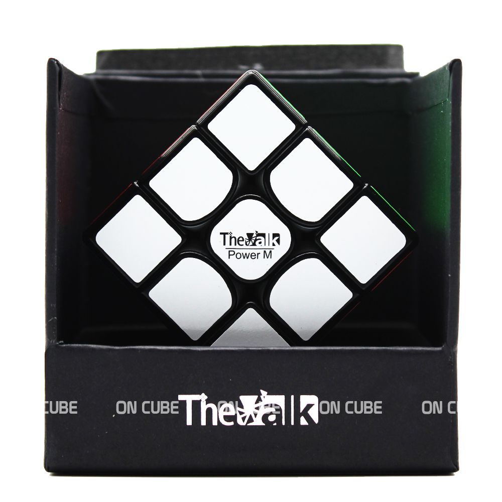 Cubo Mágico 3x3x3 The Valk Power M Preto - Oncube: os melhores