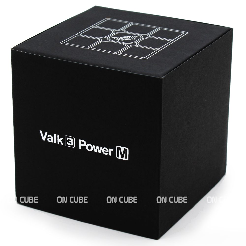 Cubo Mágico 3x3x3 The Valk Power M Preto - Oncube: os melhores