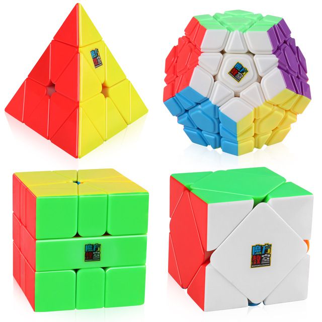 Box Moyu Megaminx + Pyraminx + Square-1 + Skewb - Oncube: os