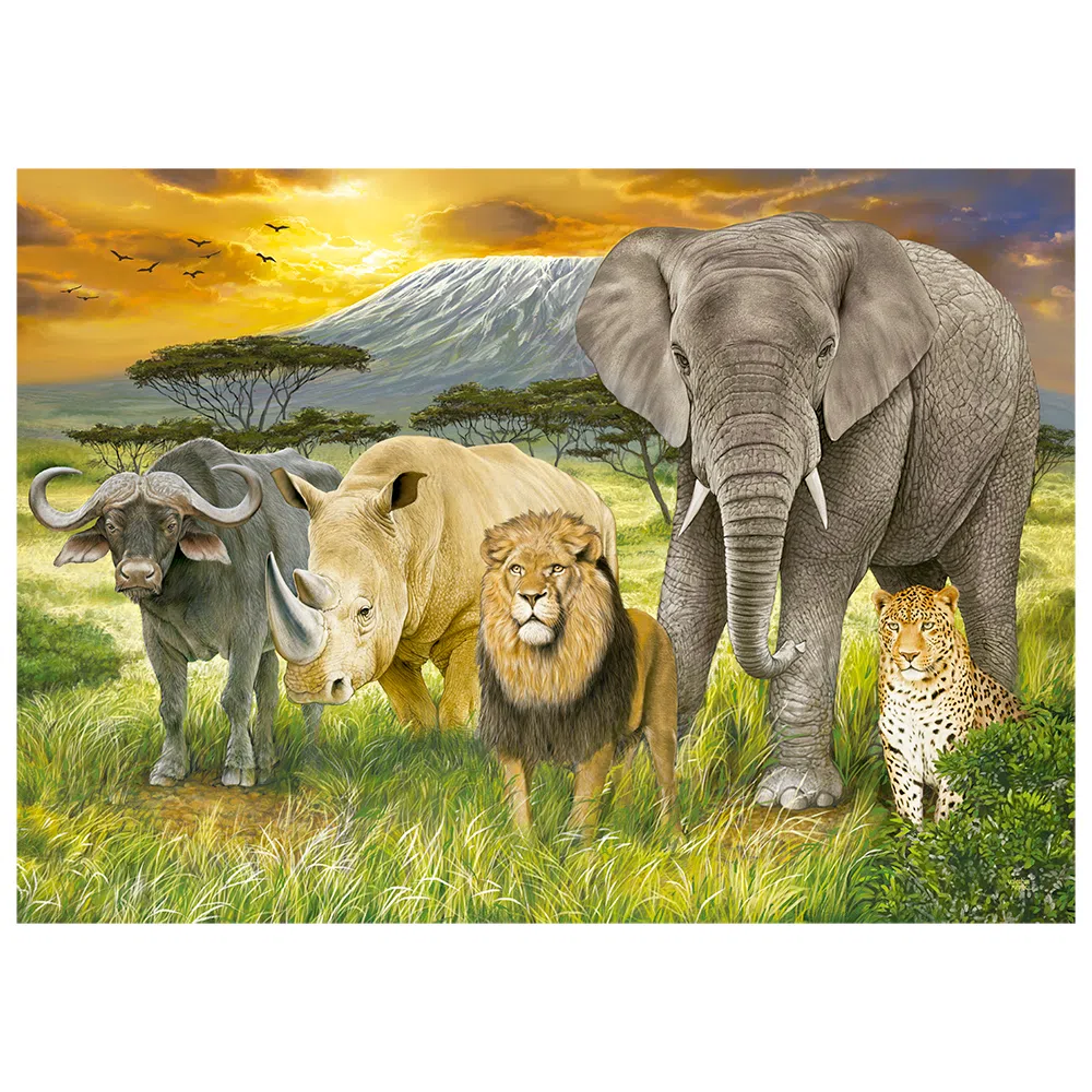 Quebra-Cabeça The Big Five 1000 Peças - Oncube: os melhores cubos