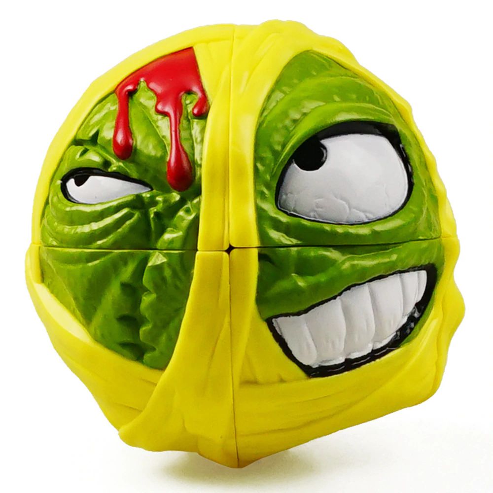 Cubo Mágico 2x2x2 Mad Hedz - Crazy Mummy (Verde) - Oncube: os