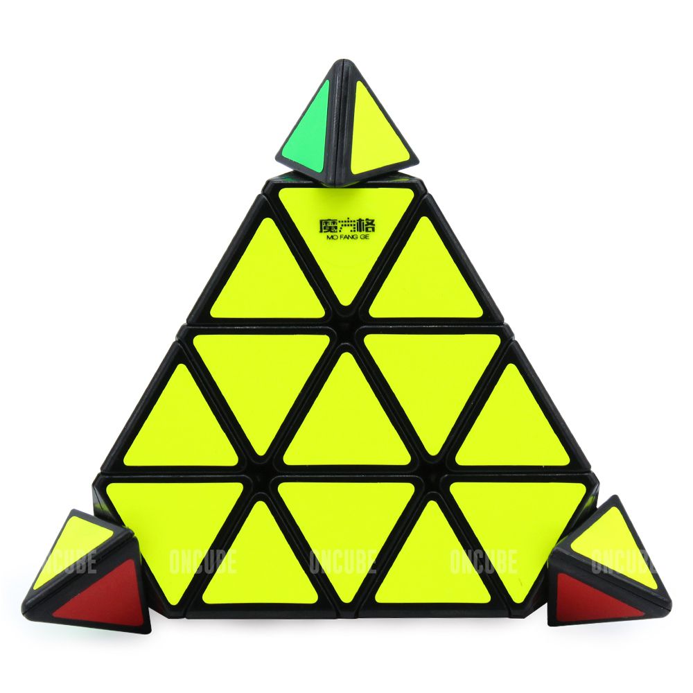 Cubo Mágico Pyraminx 4x4x4 Qiyi Preto - Oncube: os melhores cubos