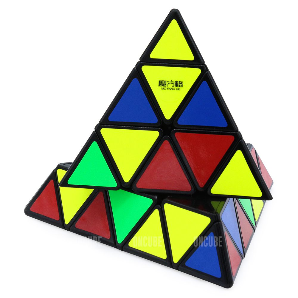 Cubo Mágico Pyraminx 4x4x4 Qiyi Preto - Oncube: os melhores cubos