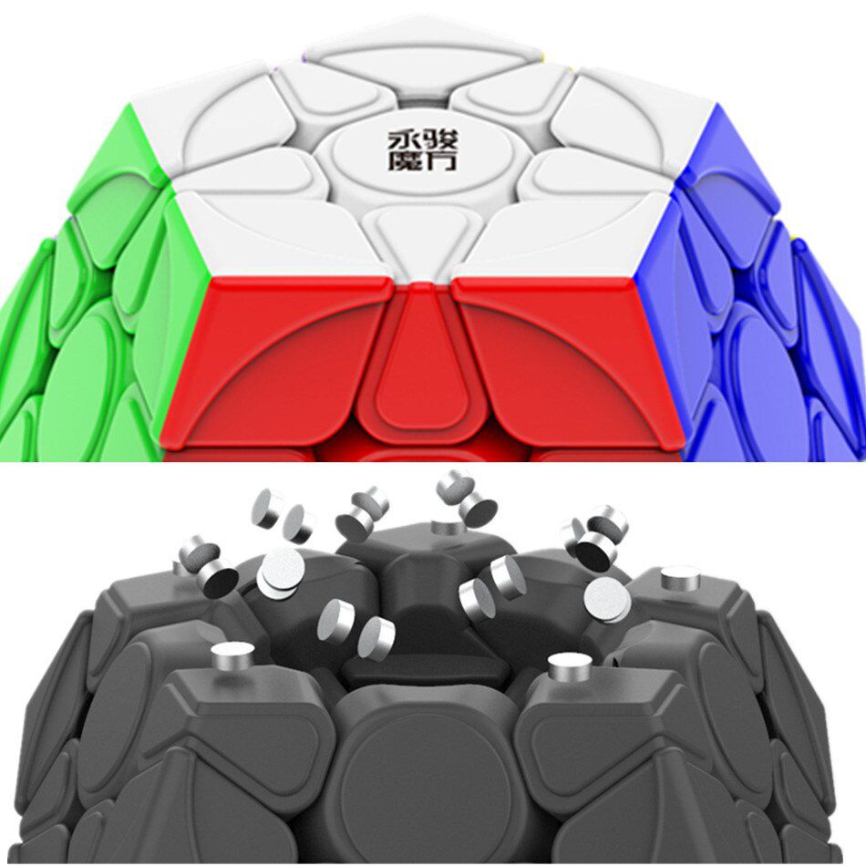 Cubo Mágico Megaminx YJ Yuhu M Stickerless - Magnético - Oncube