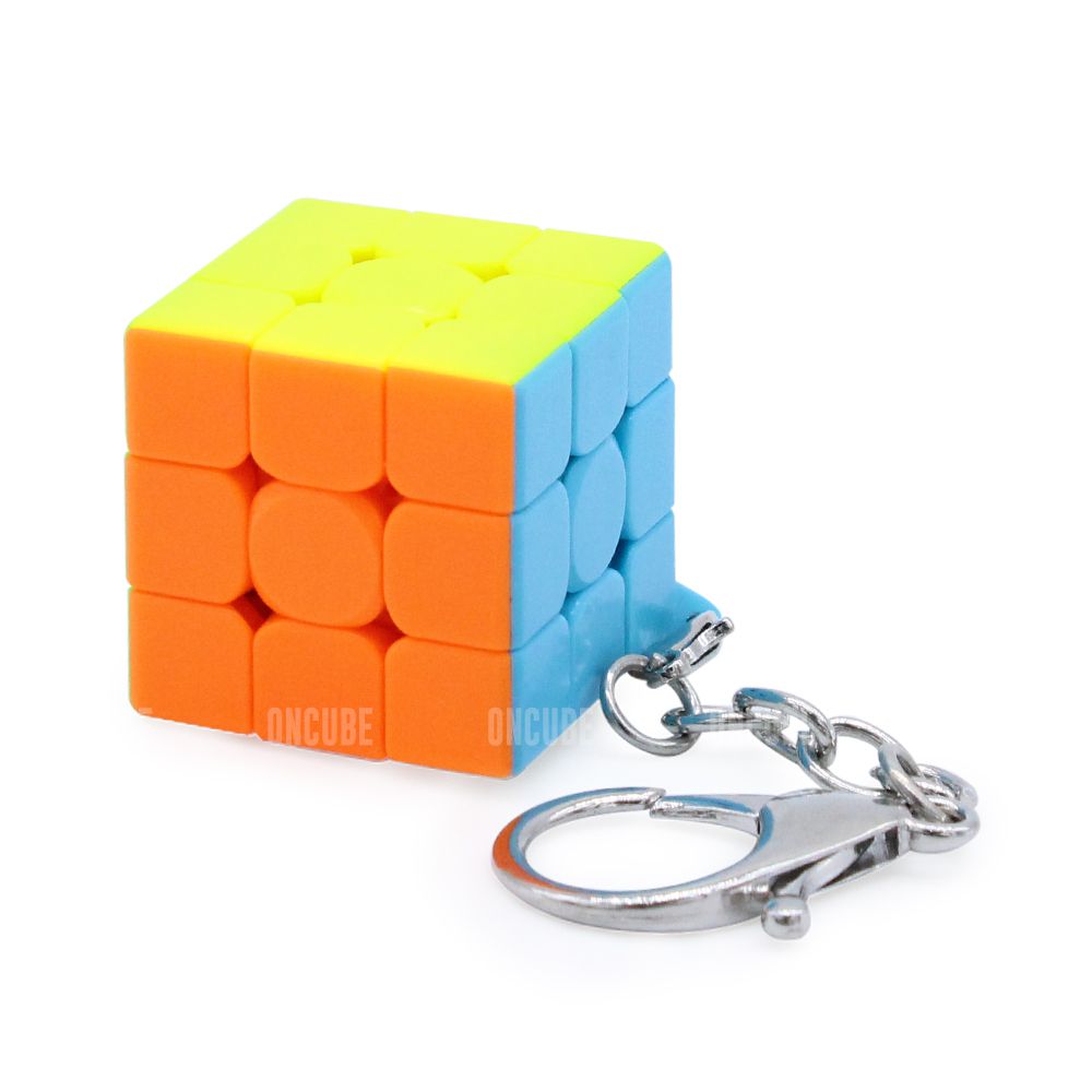 chabiii ⸜❤︎⸝ Chaveiro Cubo Mágico 3x3x3 Qiyi - 3 cm - Oncube: os melhores
