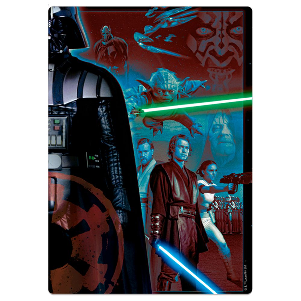 Quebra-Cabeça Star Wars Ep I, II e III 500 Peças Nano - Oncube: os