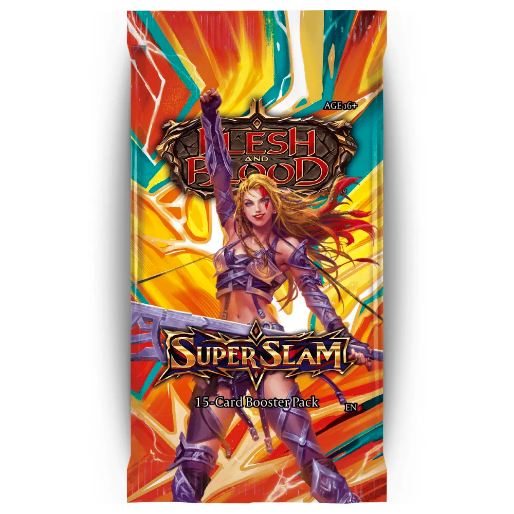 光速移動 Flesh and Blood FLESH AND BLOOD TCG: SUPER SLAM BOOSTER UNIDADE - Reino Do Herói