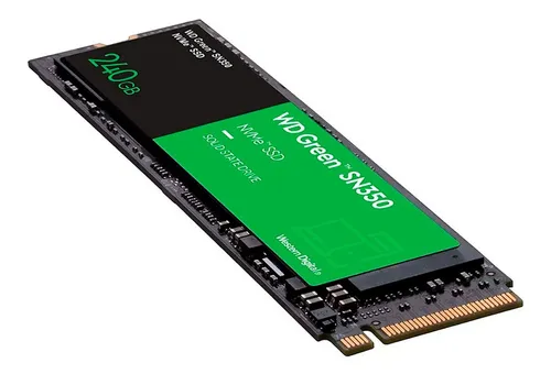 SSD WD Green SN350 240GB NVMe PCIe M.2 – WDS240G2G0C - Gamenow Store