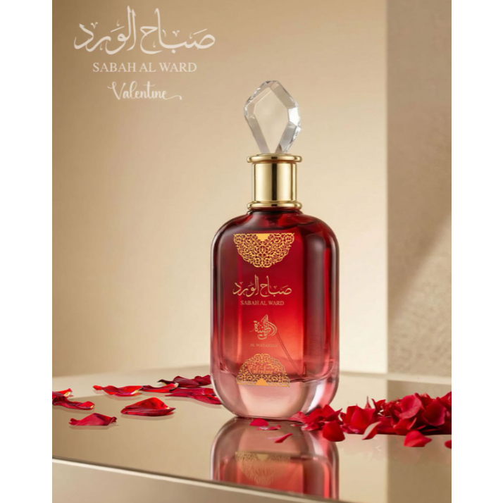Sabah Al Ward Valentine Eau de Parfum Al Wataniah - 100ml