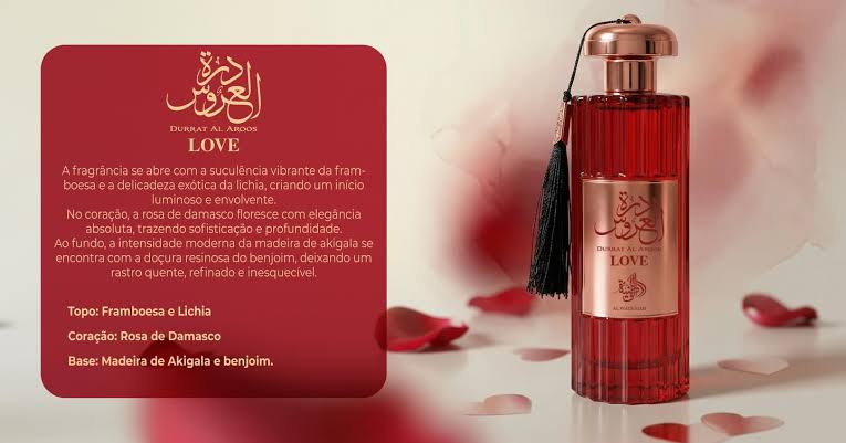 Durrat Al Aroos Love Eau de Parfum Al Wataniah - 100ml - Feminino
