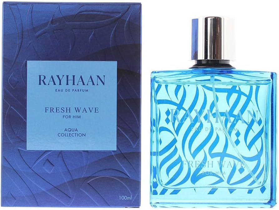 Rayhaan Fresh Wave Eau de Parfum - 100ml - Masculino - Perfumaria LTDA