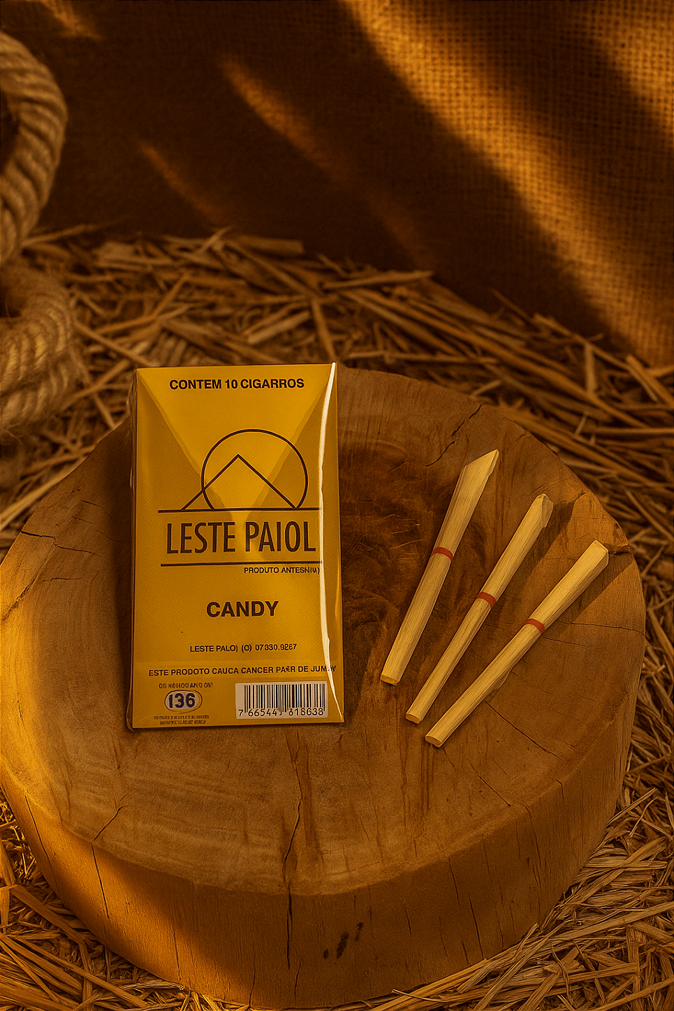Cigarro de Palha para revenda no atacado - Leste Paiol