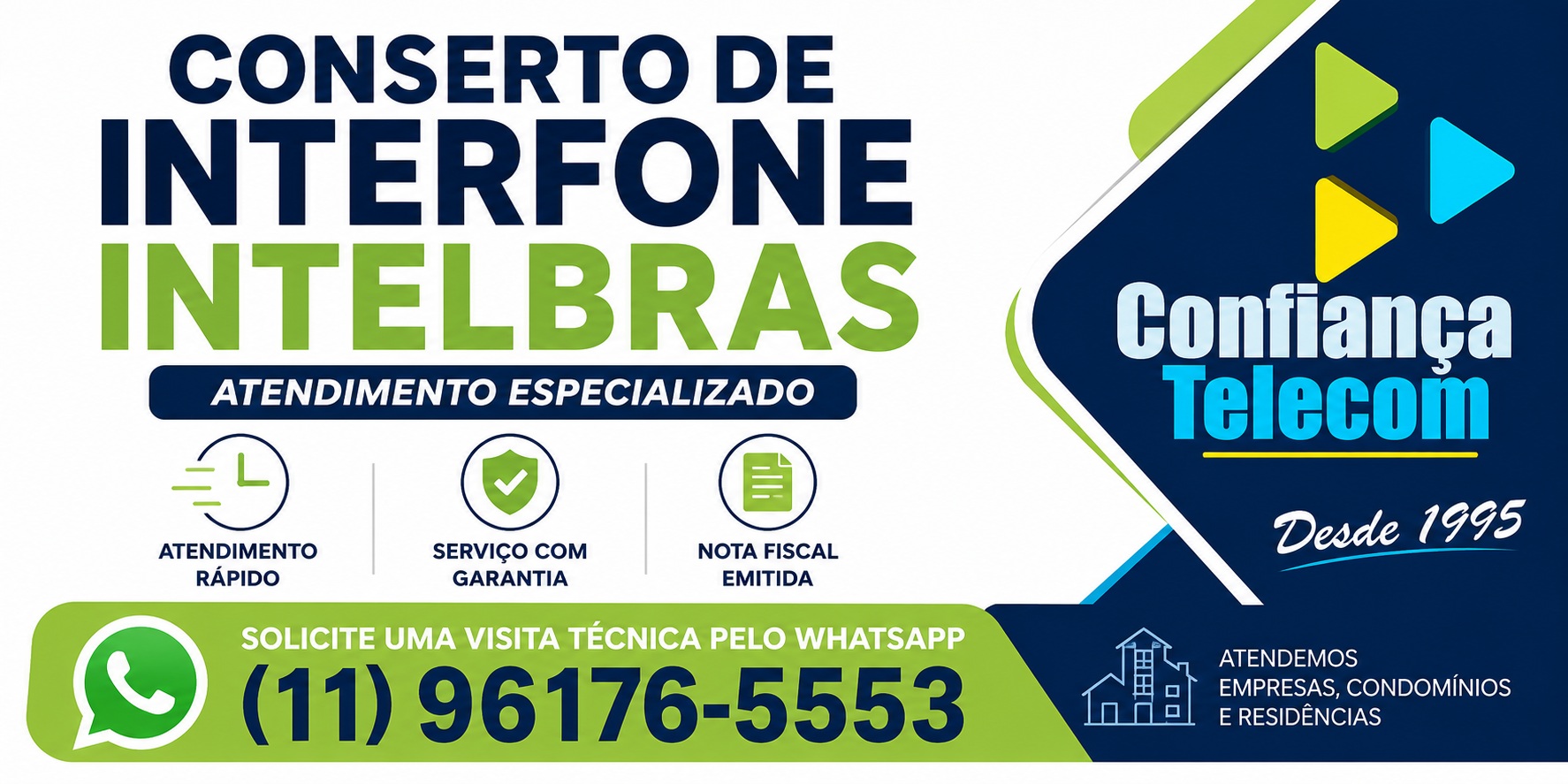 Conserto de Interfone Intelbras