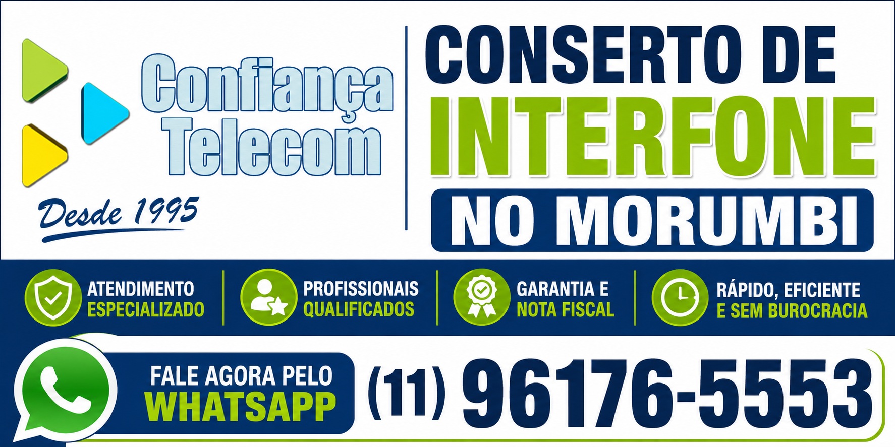 Conserto de Interfone no Morumbi