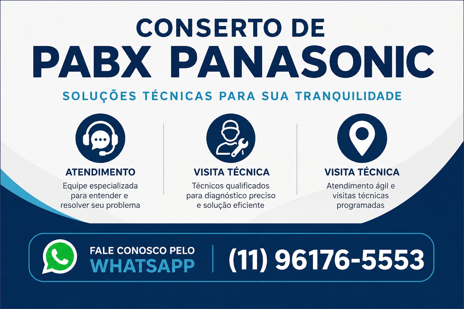 Conserto de PABX Panasonic