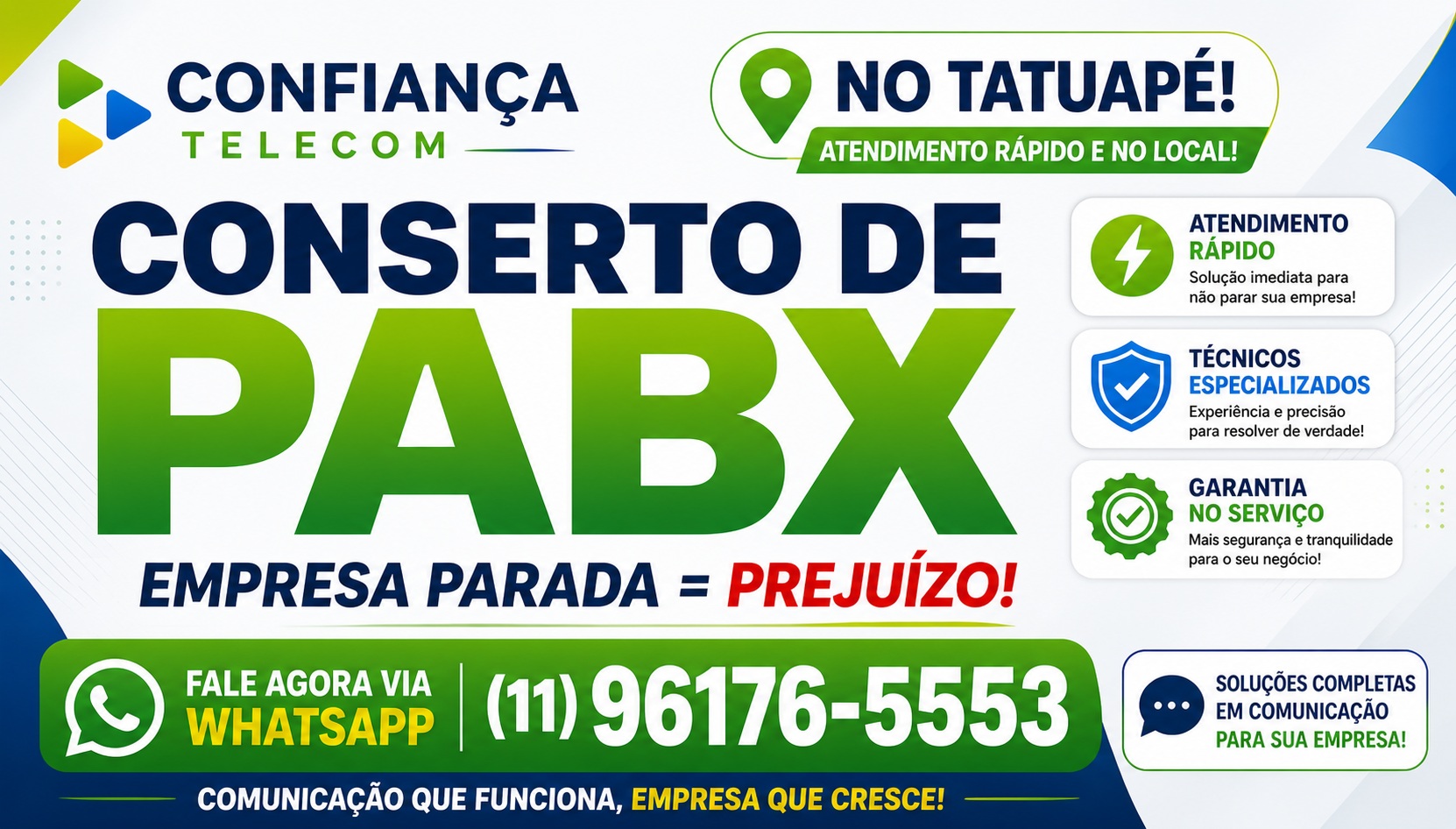 Conserto dePABX