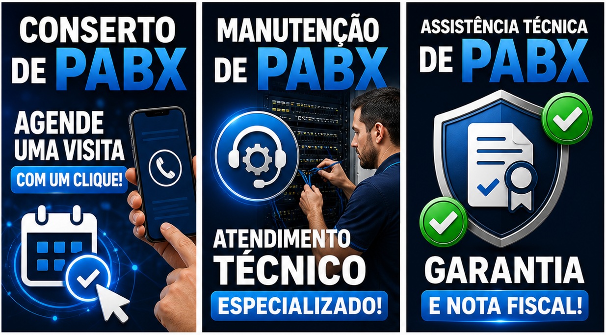 Conserto de PABX no Belém