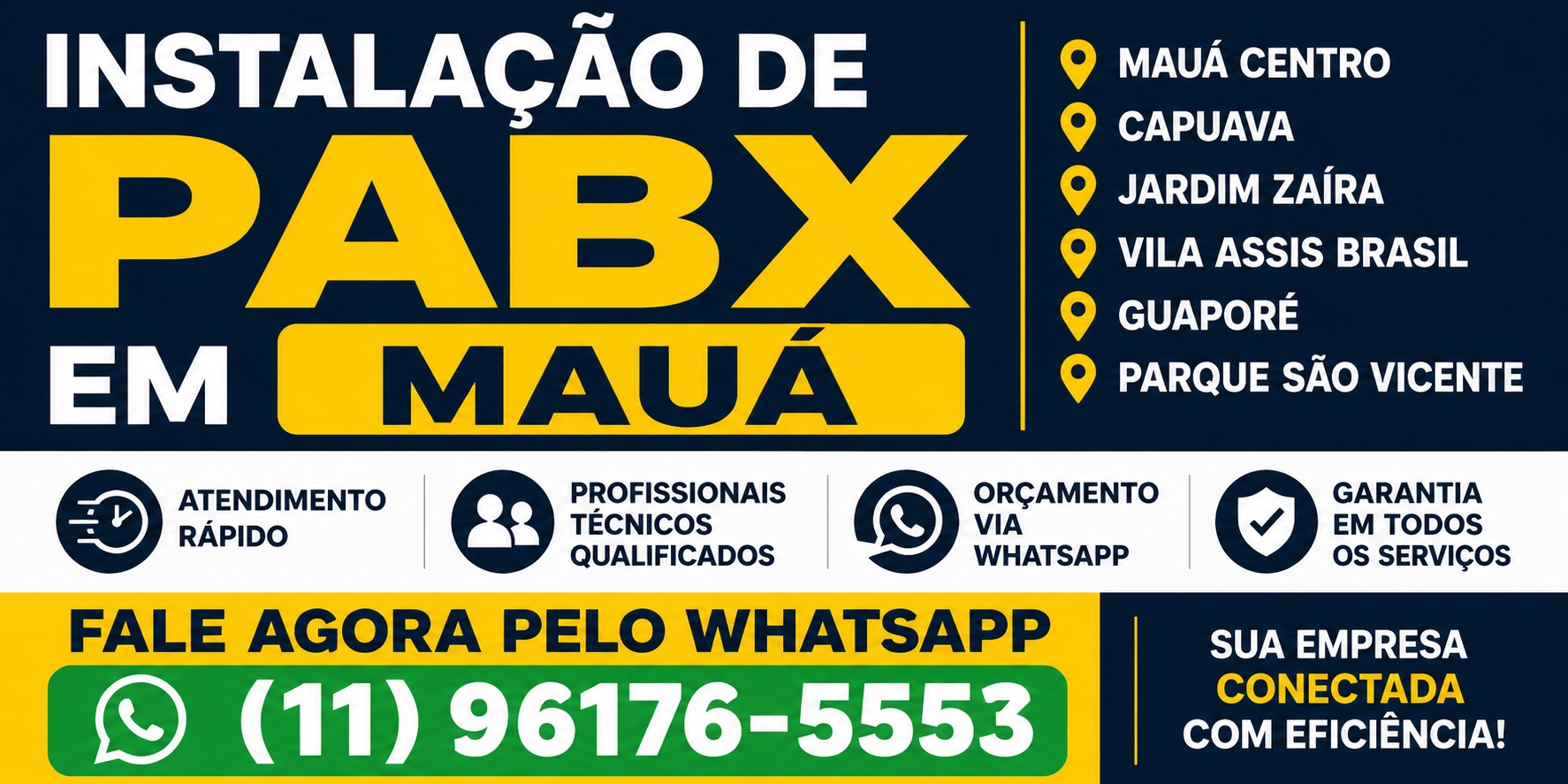 Instalação de PABX em Mauá