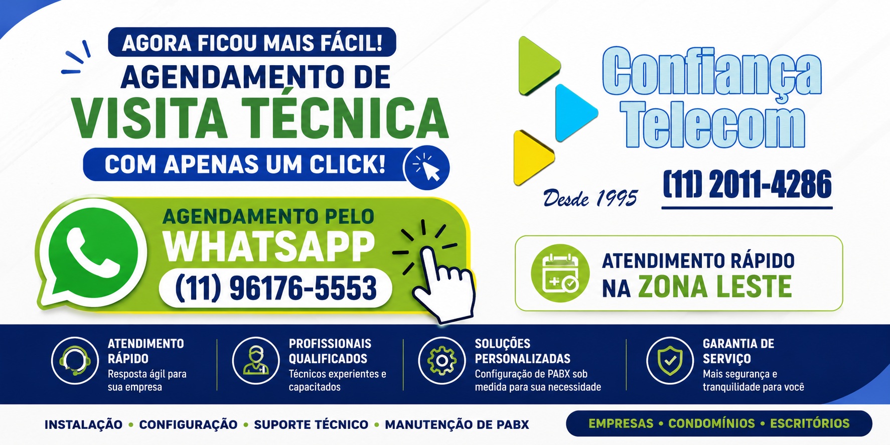 Instalação de PABX em São Paulo