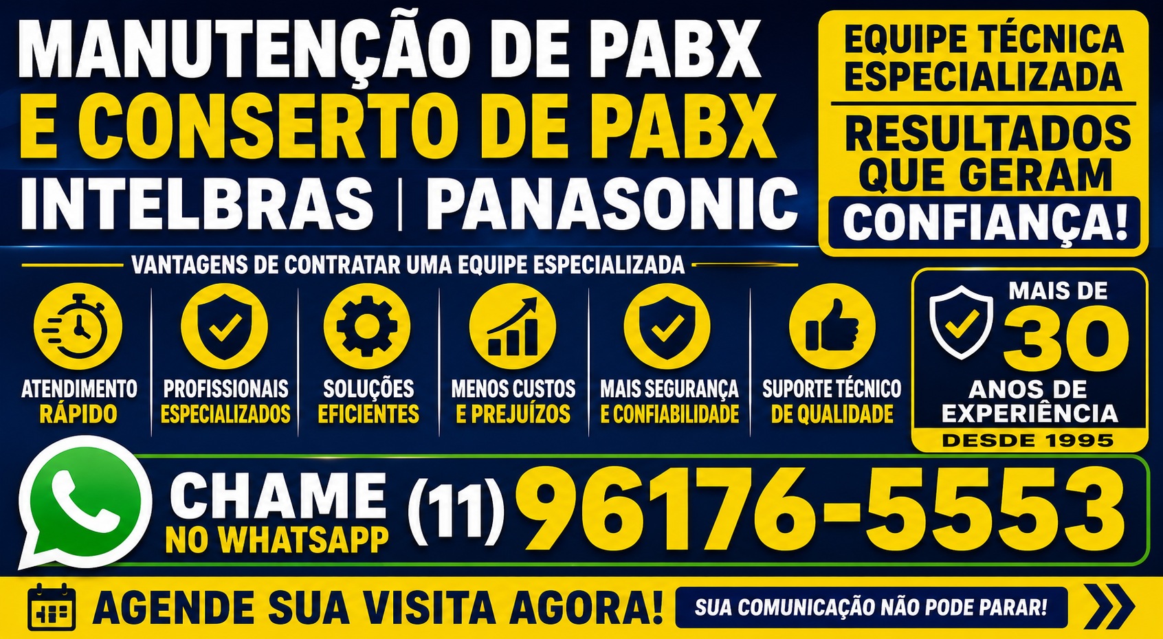 Manutenção de PABX